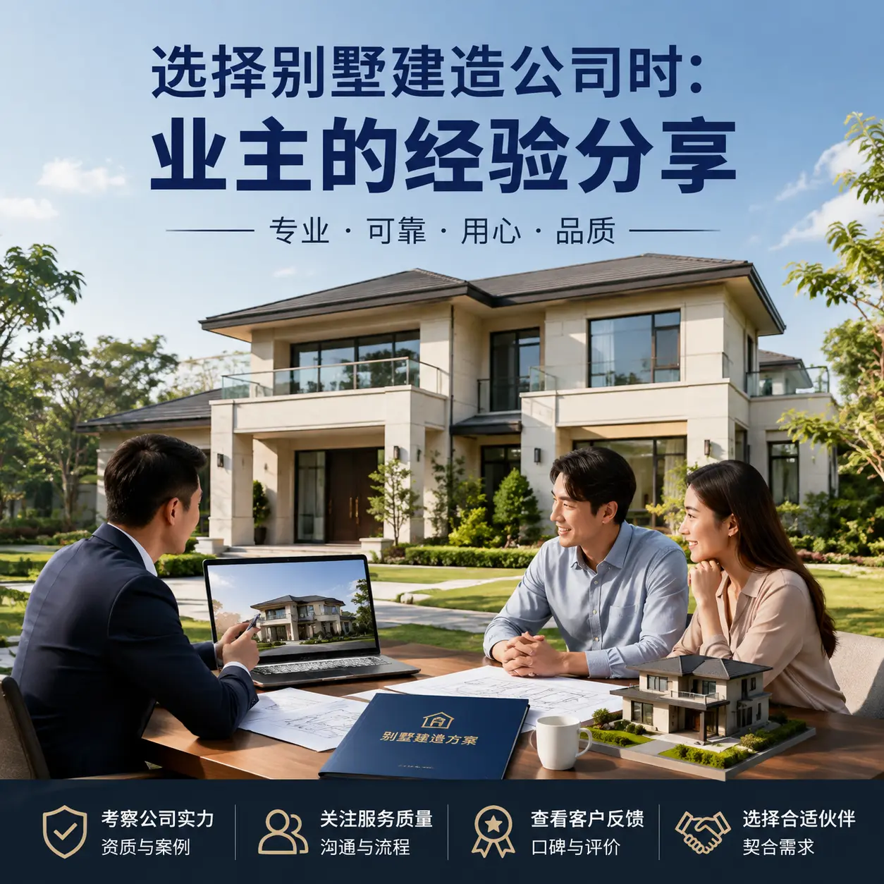 选择别墅建造公司时: 清镇 业主的经验分享