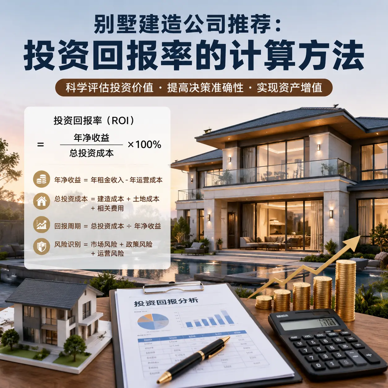 别墅建造公司推荐:投资回报率的计算方法