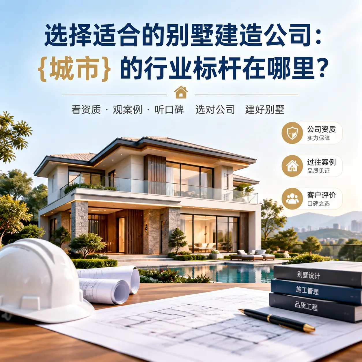 选择适合的别墅建造公司: 清镇 的行业标杆在哪里?