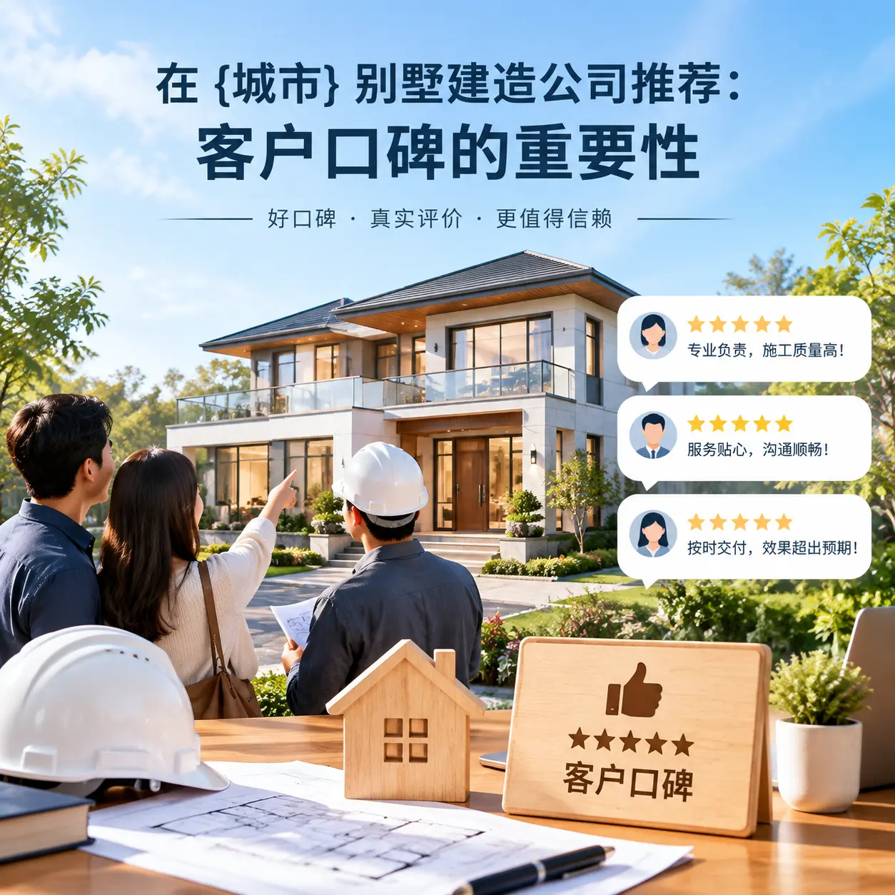 在 清镇 别墅建造公司推荐:客户口碑的重要性