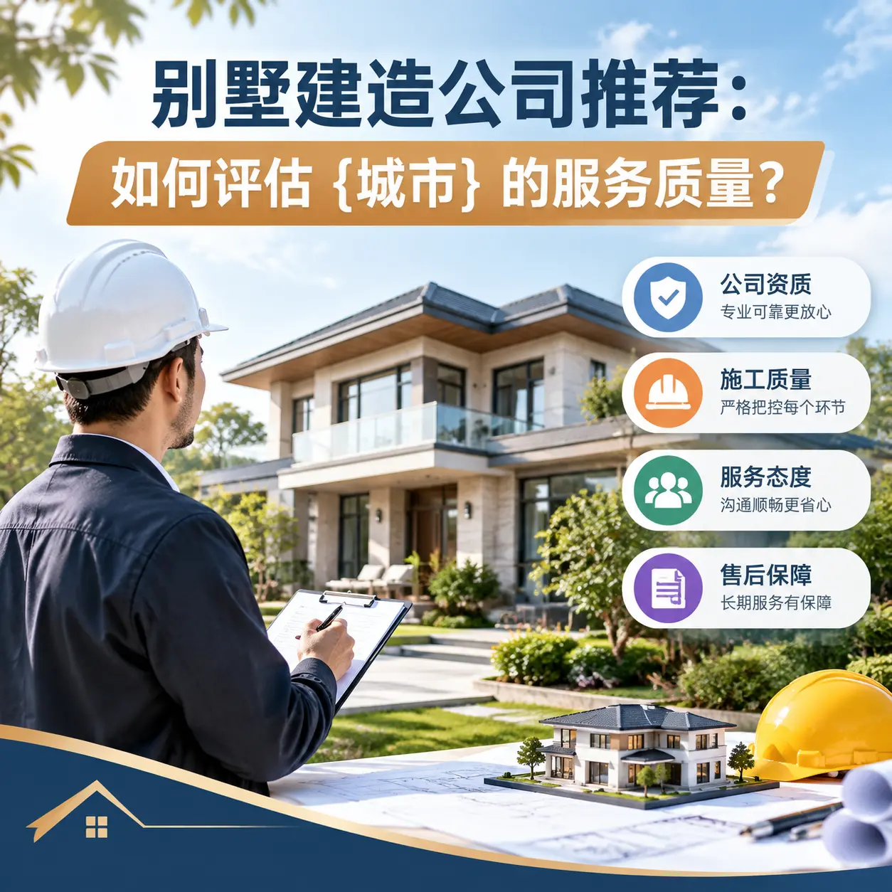 别墅建造公司推荐：如何评估 清镇 的服务质量？