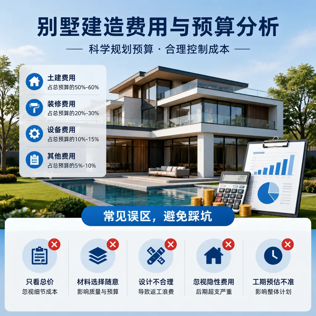 别墅建造公司推荐: 清镇 建造别墅的费用与预算分析