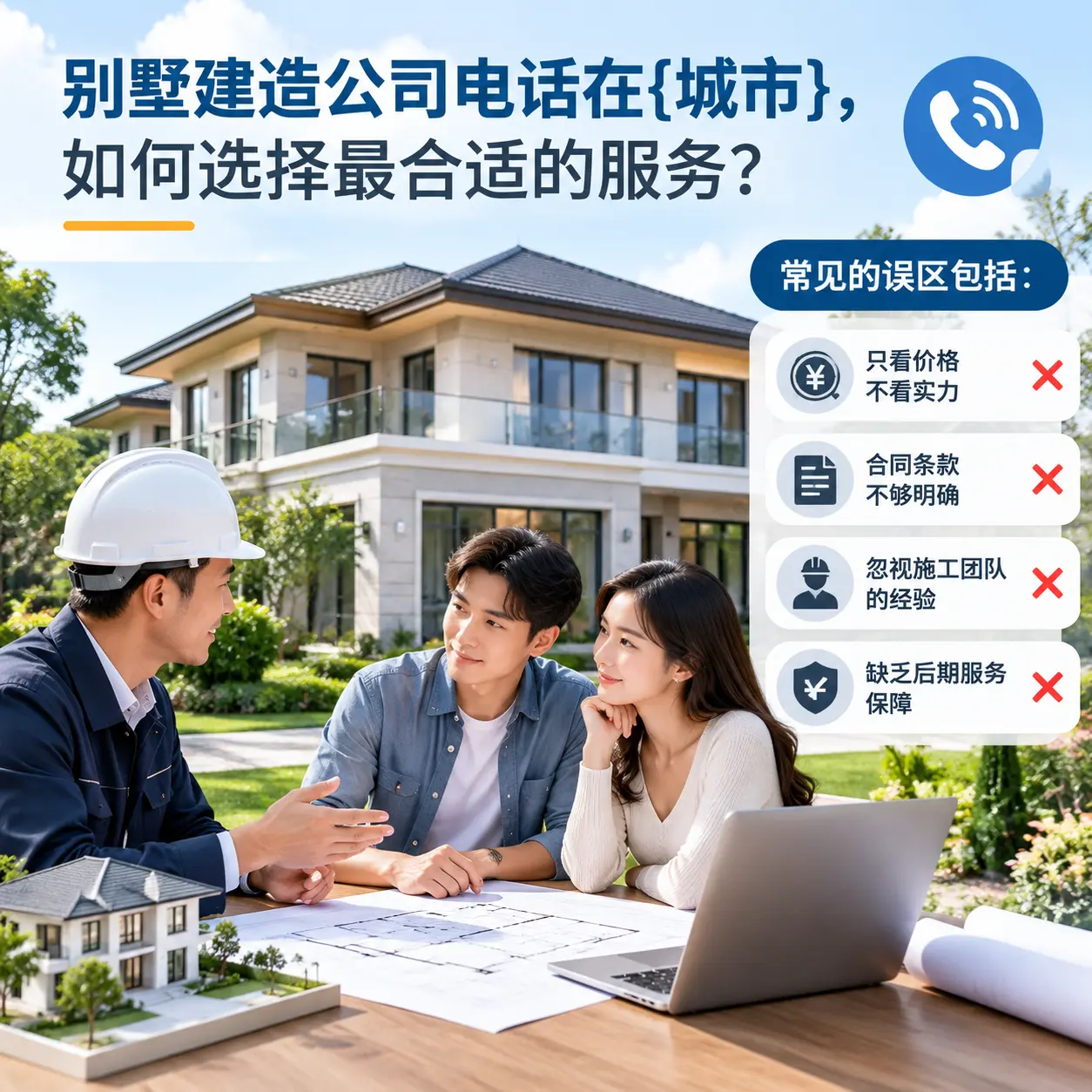 别墅建造公司电话在清镇,如何选择最合适的服务?