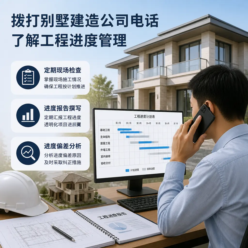 拨打清镇别墅建造公司电话,了解工程进度管理
